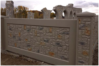Ashlar-Pattern (1.8m or 2.4m high)