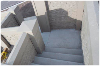 Developer 3.5m Vertical Retaining Wall with no Set Back