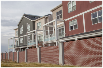  1.8m Brick - Developer Perimeter Fence 