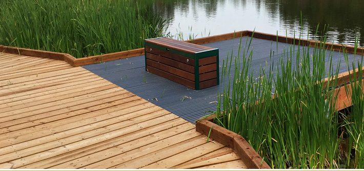 Boardwalk Elk Island