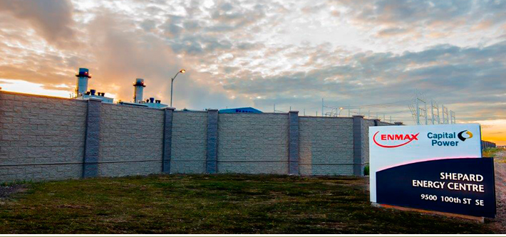 Enmax Substation Fence
