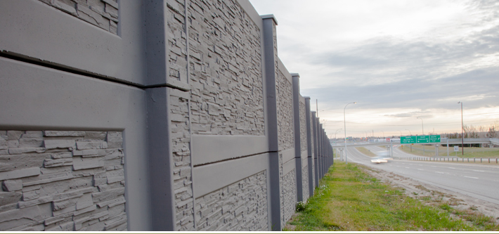 Privacy Concete Fence